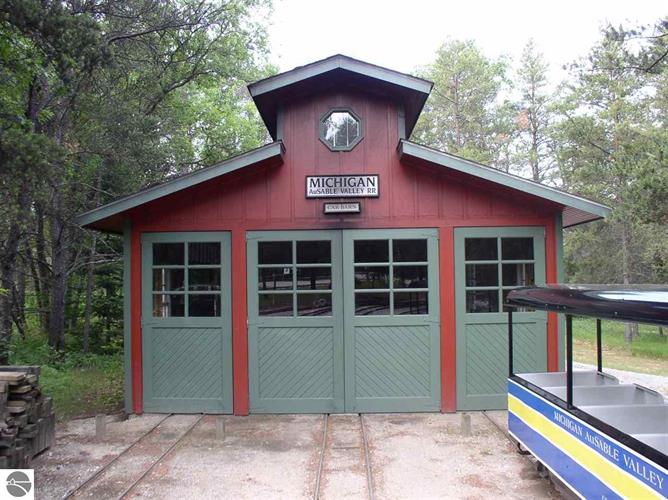 Michigan AuSable Valley Railroad - From Real Estate Listing (newer photo)